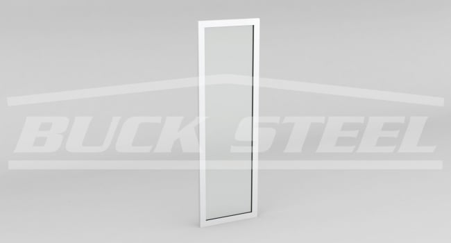 metal building fixed insulated window