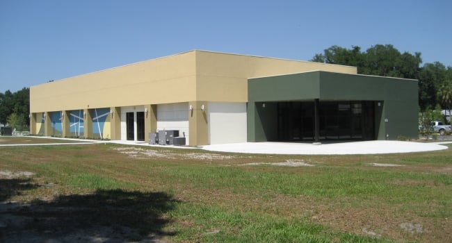 metal church sanctuary stucco finish