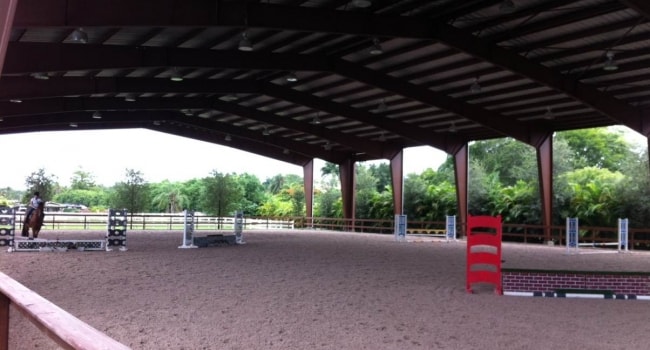 riding arena steel building