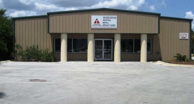 steel building office warehouse with custom mansard