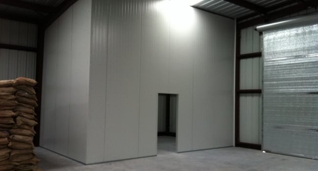 metal building insulated panels refrigerated storage