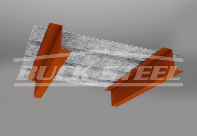 steel building base condition base angle with flashing