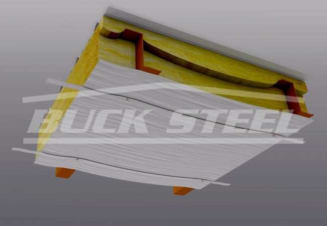 metal building base condition formed base trim with closure strips