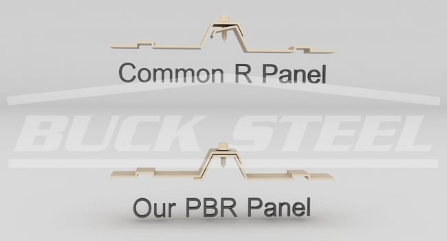 long leg pbr panel connection