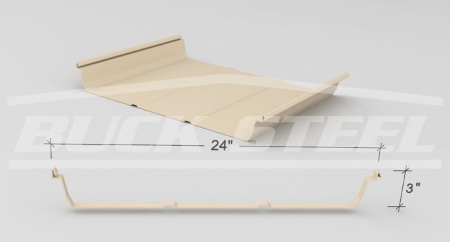 ultra-dek 24" roof panel