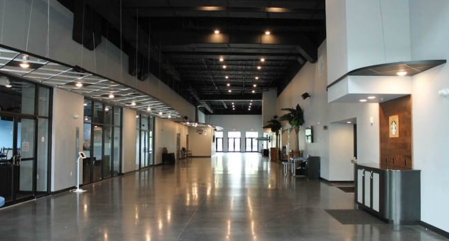 interior metal building church zephyrhills florida