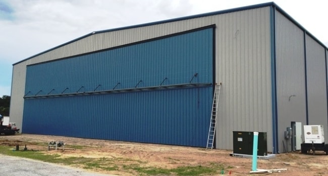 jet airplane hangar metal jet hangar