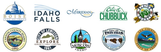 idaho county and city logos