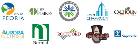 illinois county and city logos
