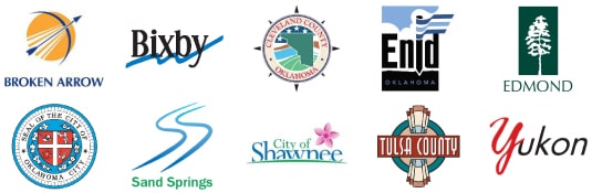 oklahoma county and city logos