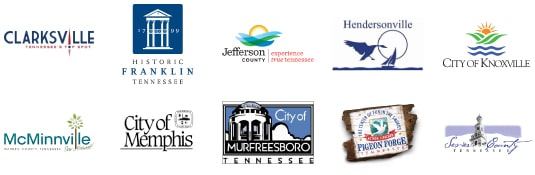 tennessee county and city logos