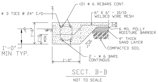 Metal building foundation design plans sample screenshot.