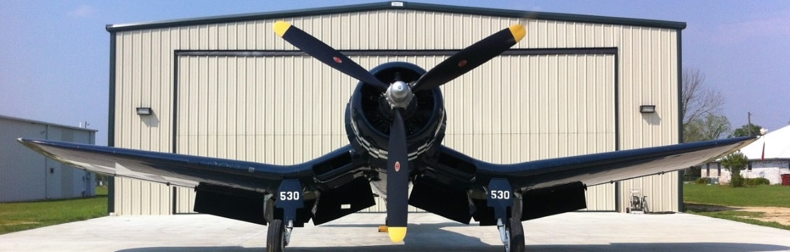 utah steel airplane hangar