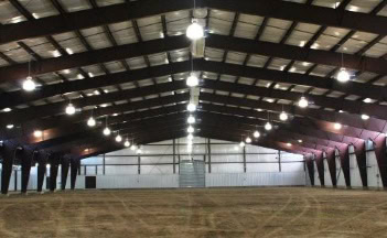 steel riding arenas