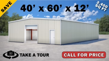40x60 Metal Buildings for Sale