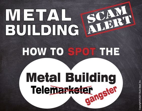 metal building scams