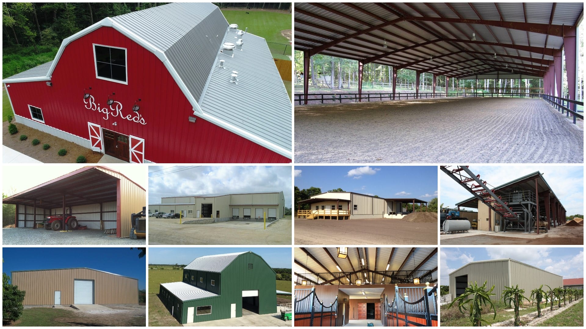 Metal Barns Steel Riding Arenas Metal Farm Buildings