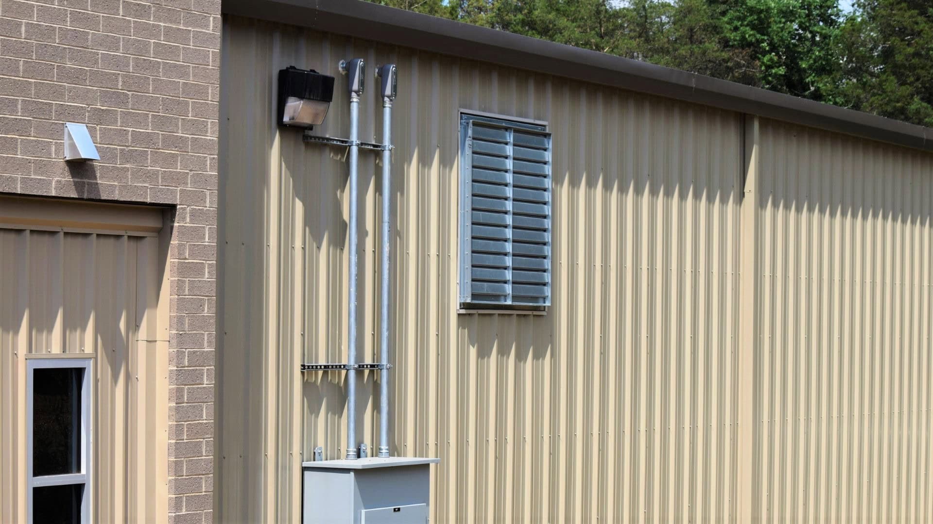 Metal Building Louver Vents