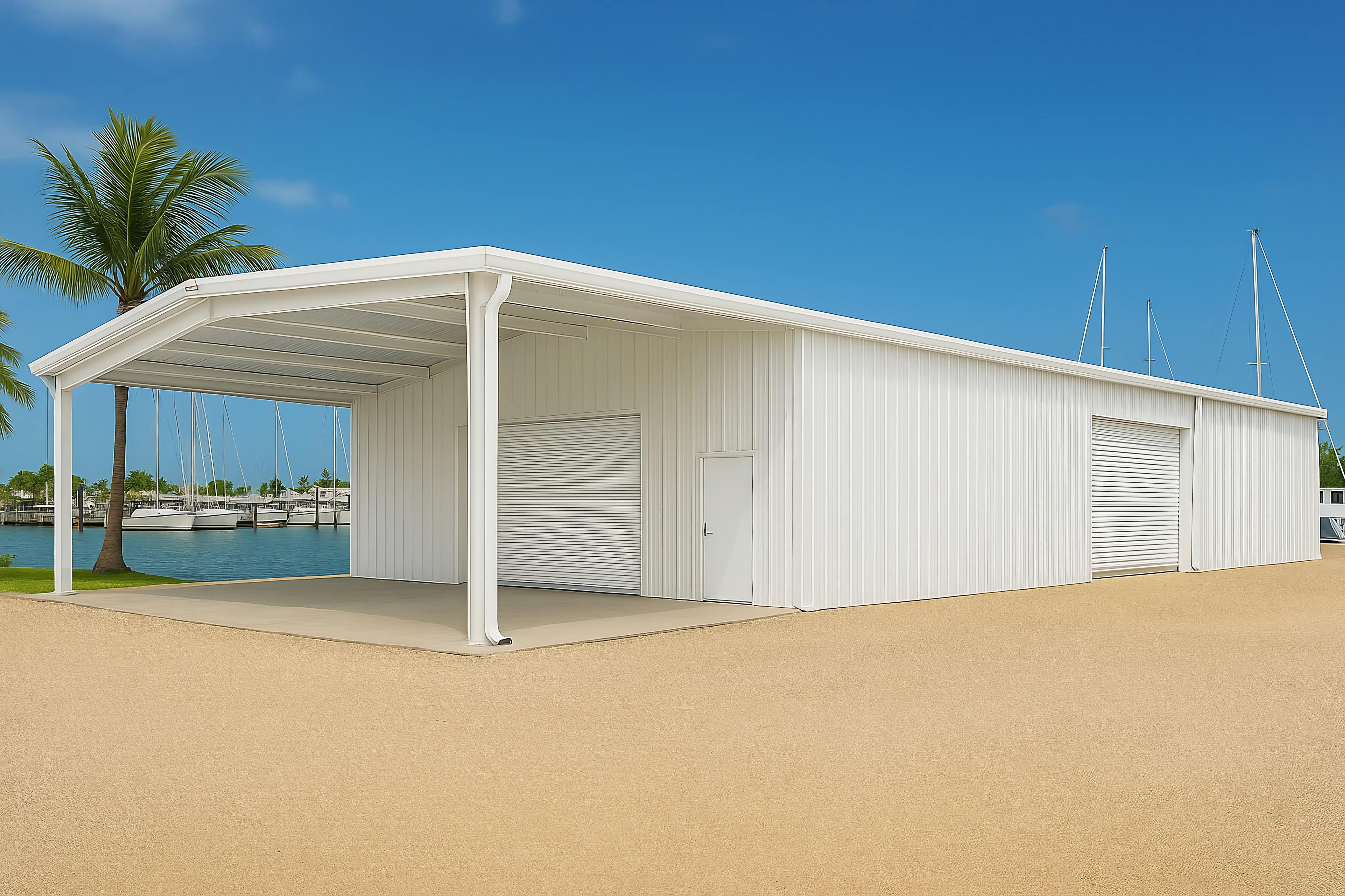 Florida Keys Metal Buildings from Buck Steel Key Largo Florida Pre-Engineered Metal Buildings